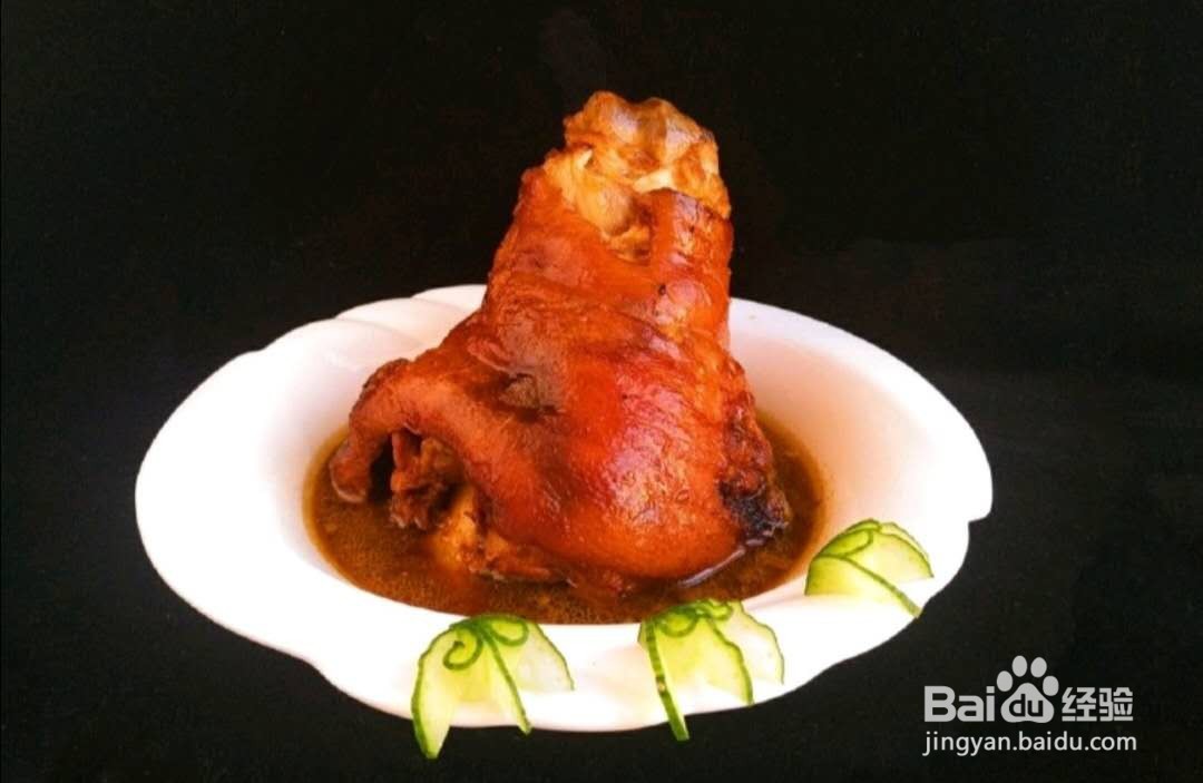 如何做美味的东坡肘子