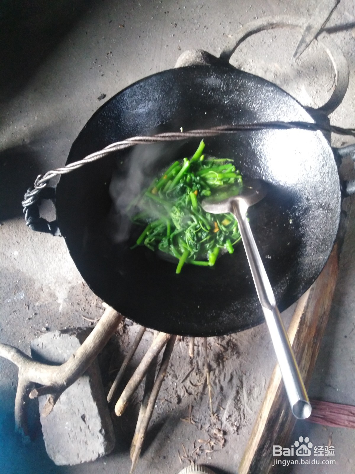 南瓜花苗煮面条的做法？