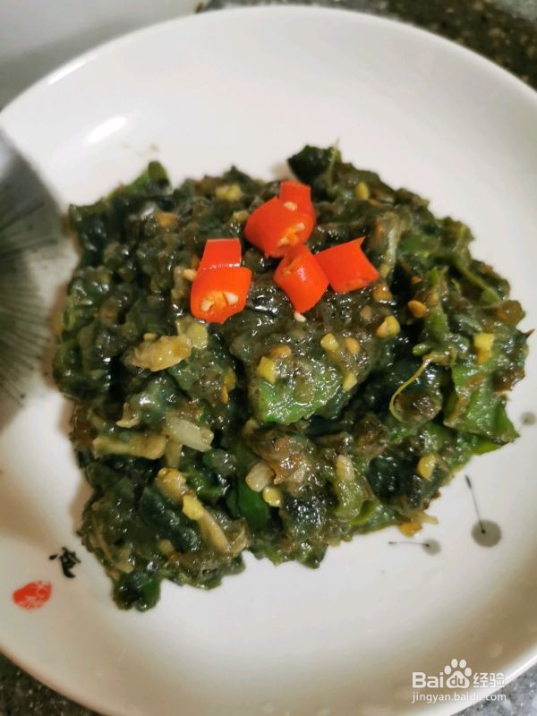 下饭神菜!辣椒擂皮蛋