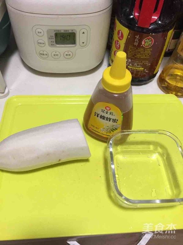 宝宝止咳神器:白萝卜蜂蜜水