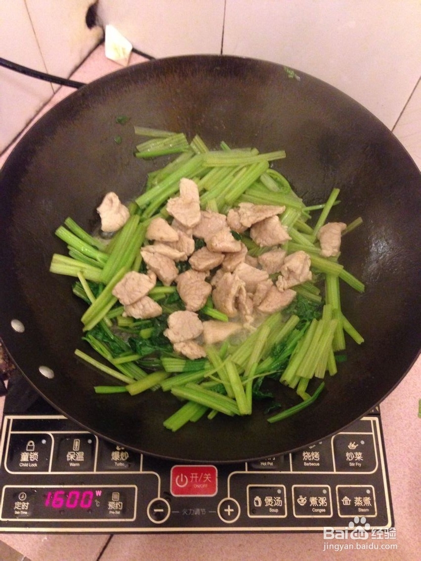 降压通便小炒：芹菜炒肉