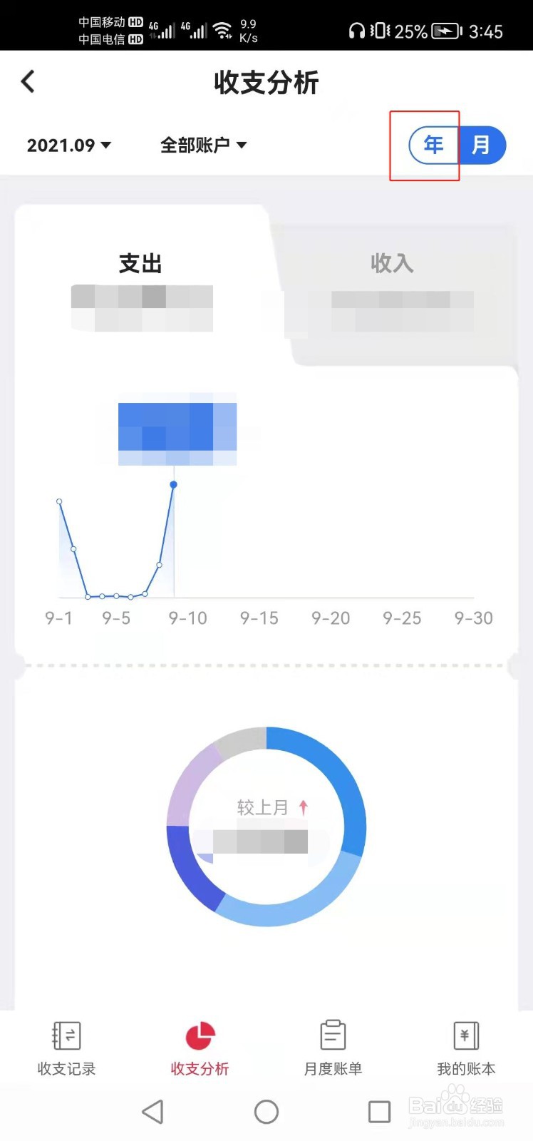 中国银行如何查看年度收支分析