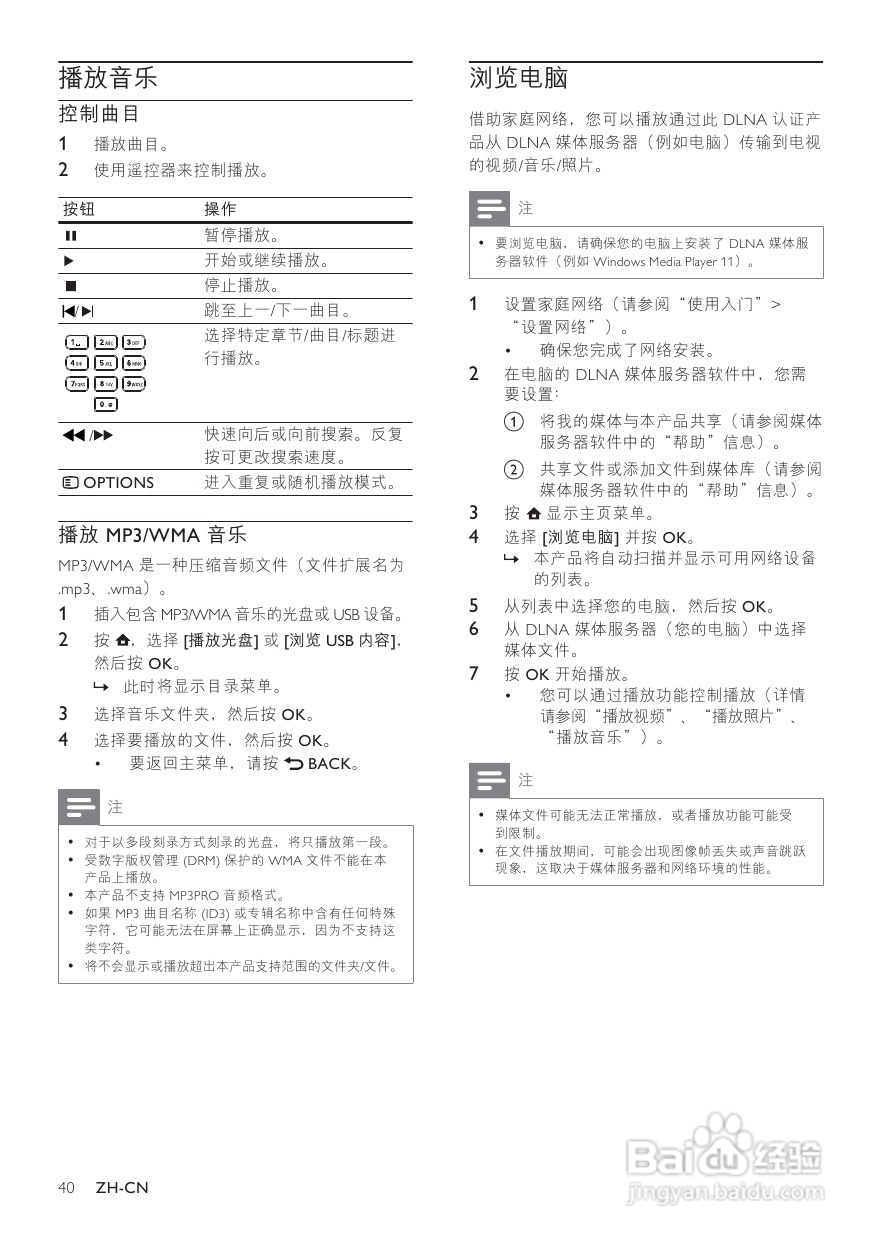 飞利浦BDP5100/93蓝光光盘播放机使用说明书:[1]