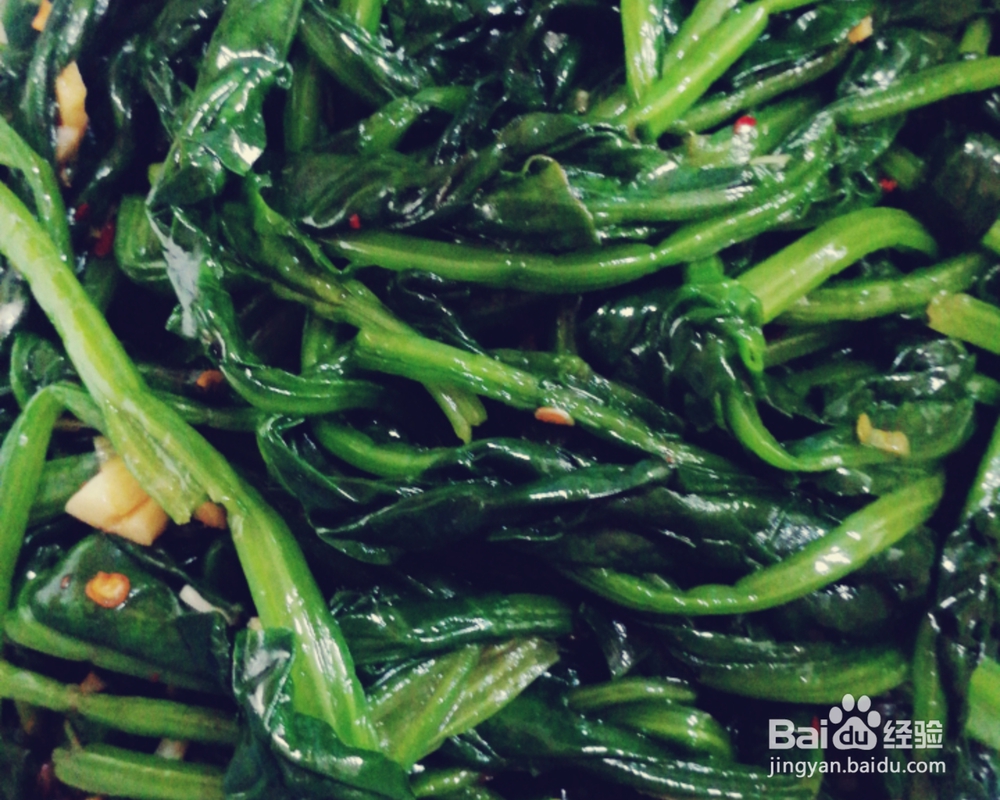 心心念念的凉拌菠菜