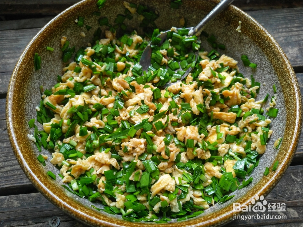 无法抵挡的韭菜鸡蛋馅儿饺子