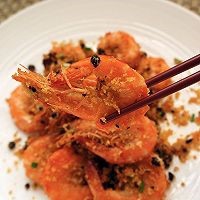家常菜避风塘炒虾