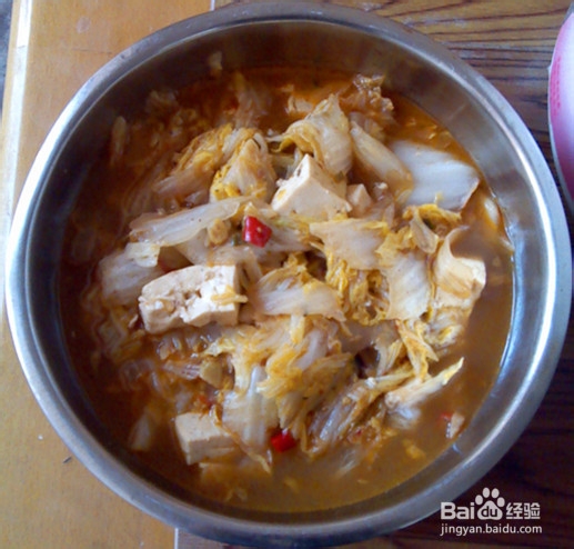 如何做好白菜炖豆腐