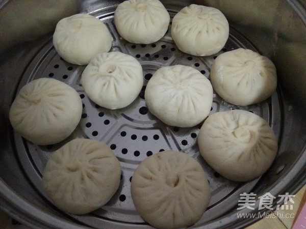自制简易酱肉包子