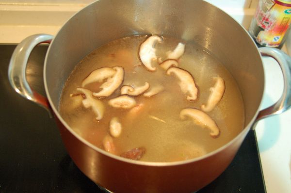 北极虾珍珠疙瘩汤