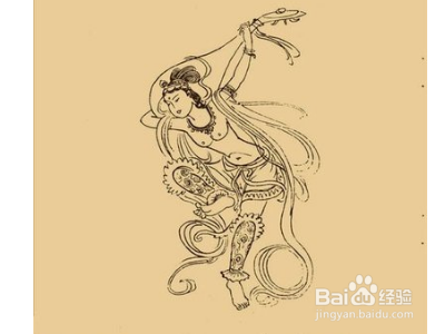 敦煌飞天怎么画?