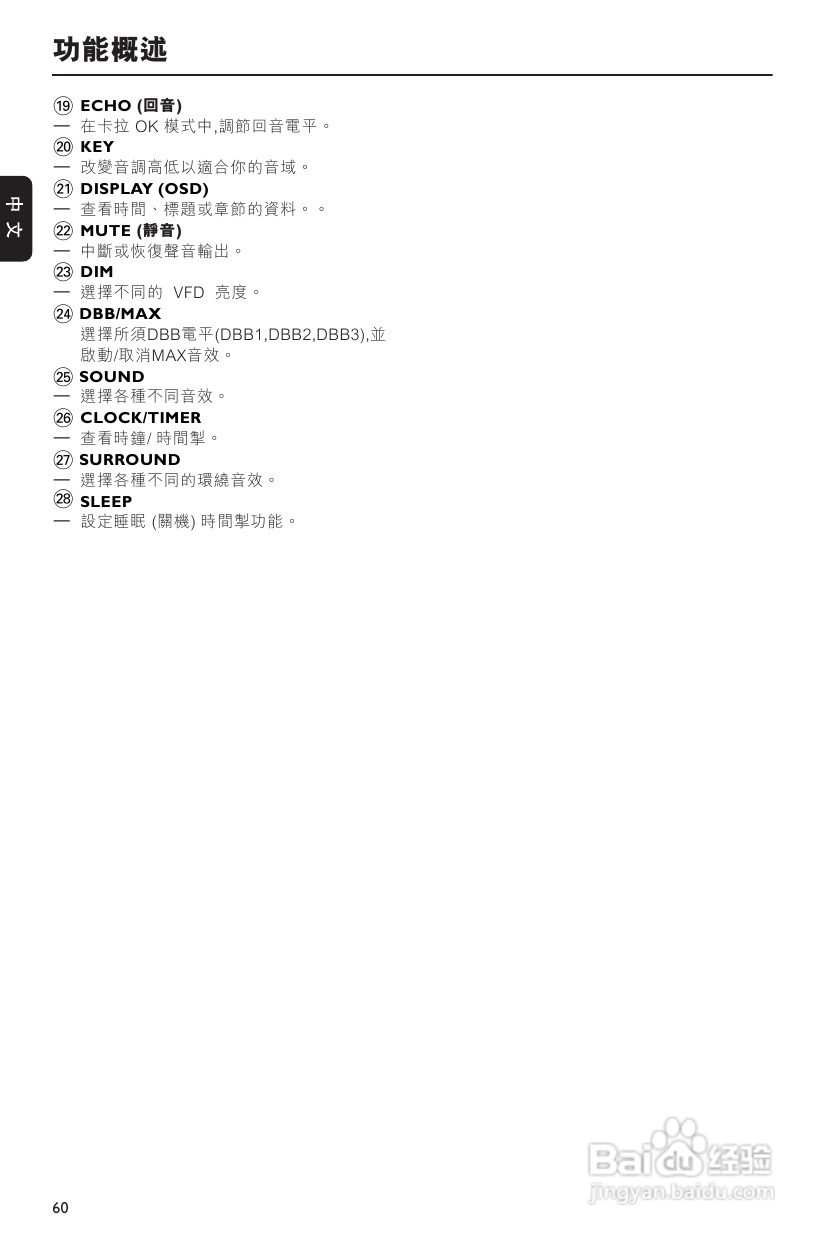 PHILIPS FWD198音响使用说明书:[1]