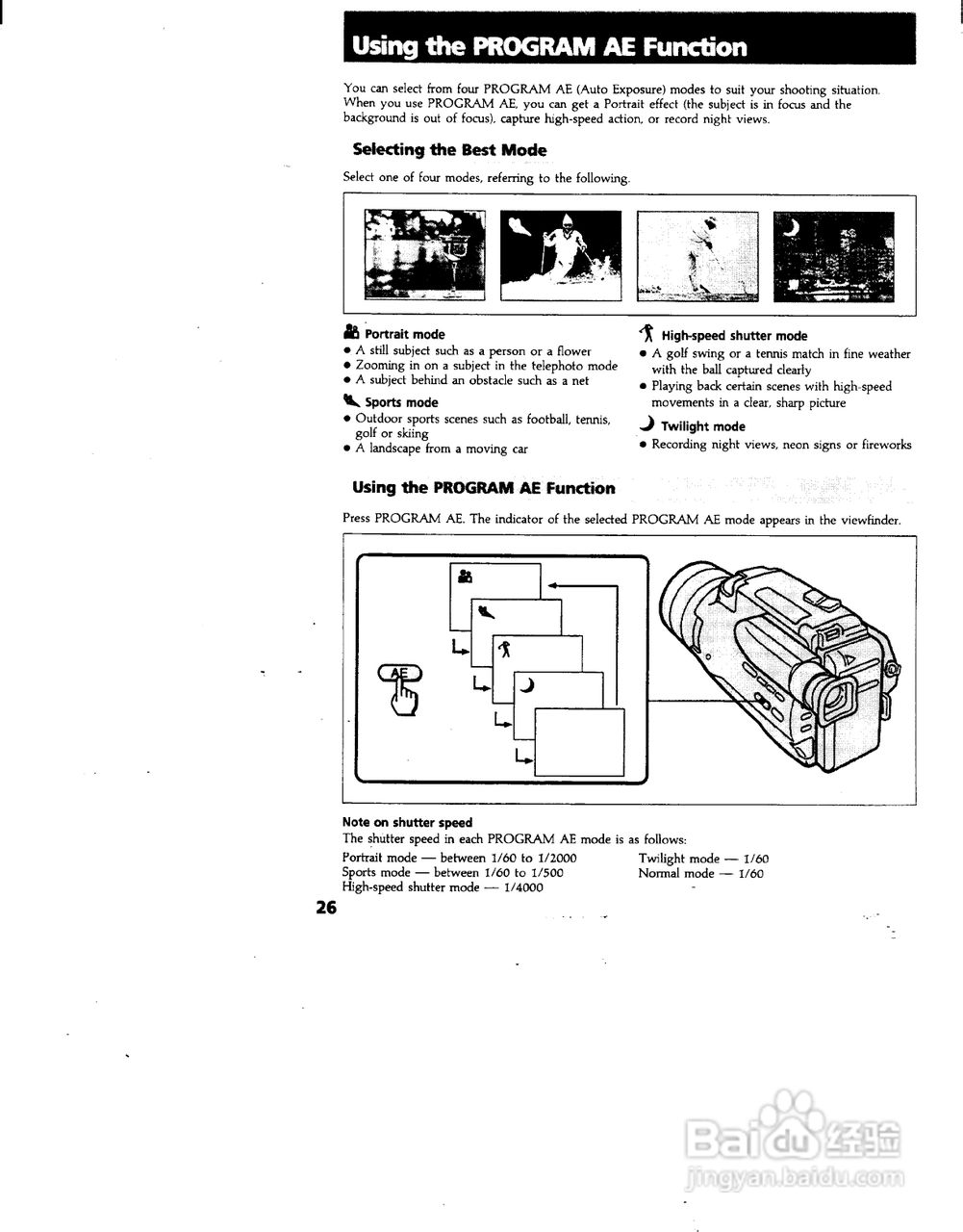 索尼CCD-FX340模似摄像机说明书:[3]