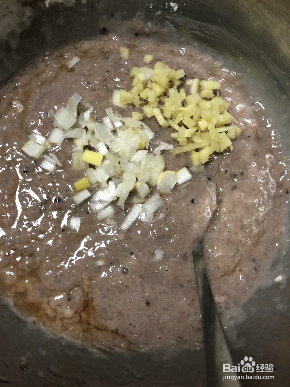 海鲜美食-小海虾饼的做法