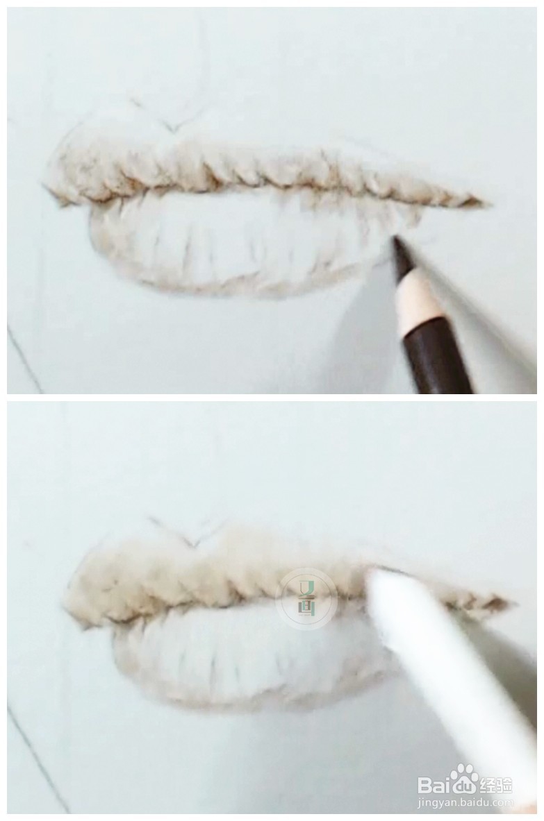 彩铅超写实教程 | 如何画好嘴巴(海清)