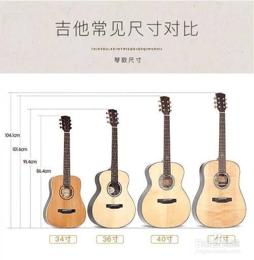吉他的尺寸怎么测量