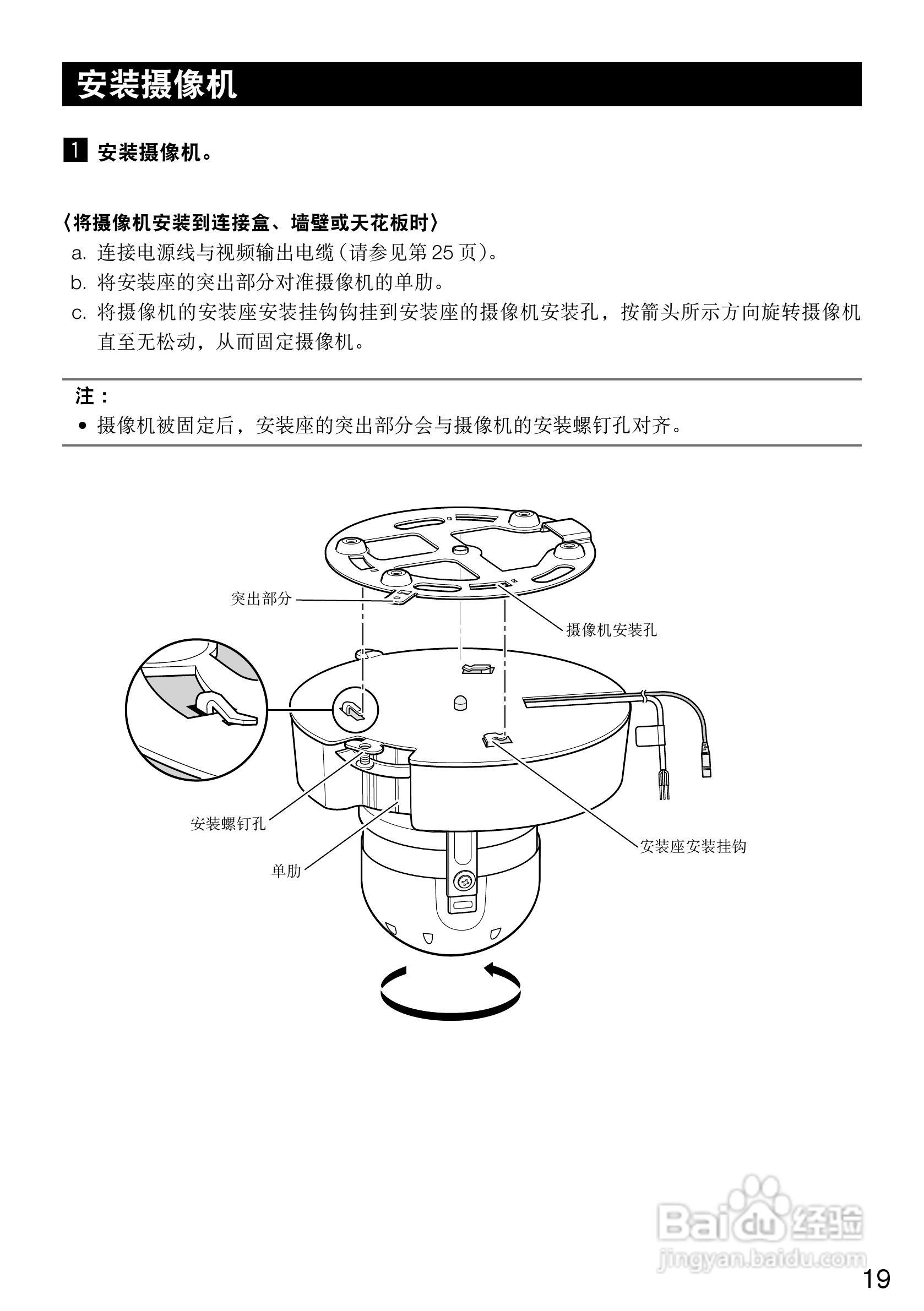 Panasonic WV-CF504CH彩色闭路监控摄像机使用说明书:[2]