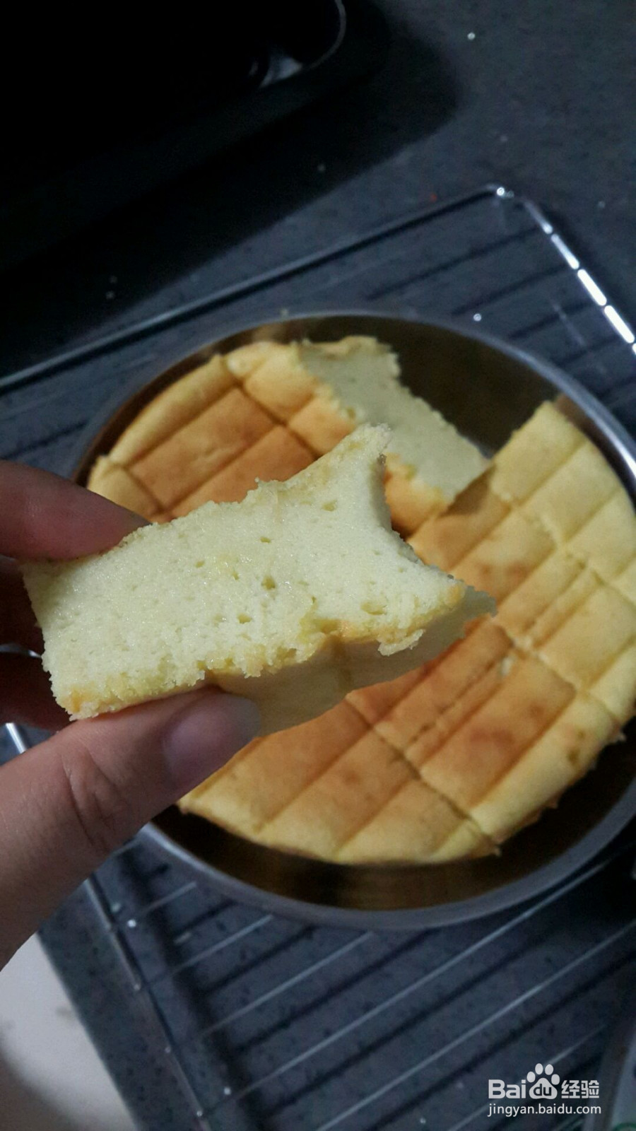 榴莲戚风蛋糕的做法