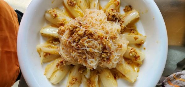 蒜蓉粉丝娃娃菜