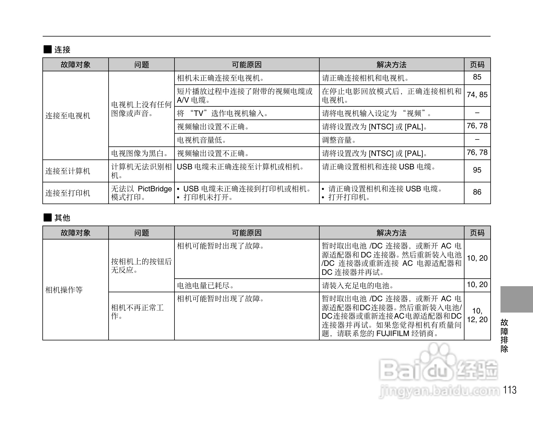 富士FinePix J50数码相机使用说明书:[12]