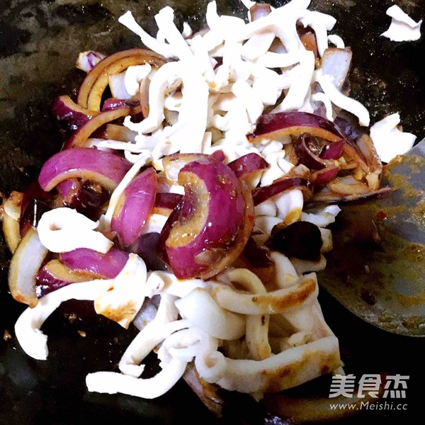 爆炒鱿鱼的做法