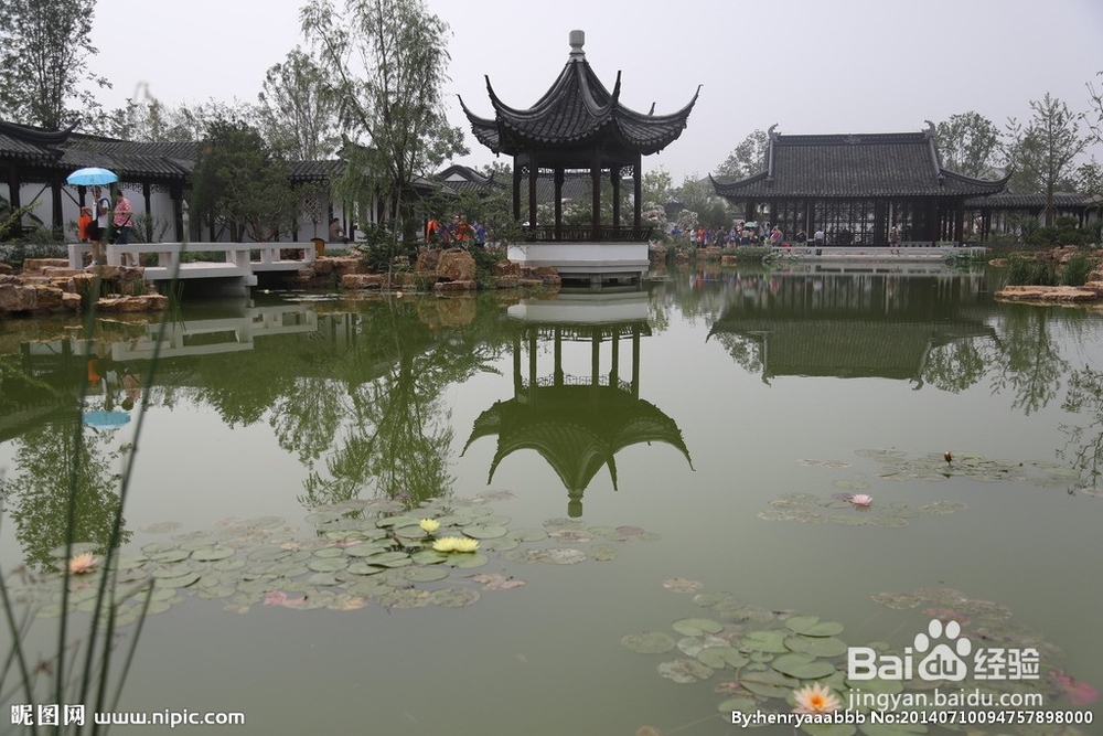 郑州园博园，风景胜江南