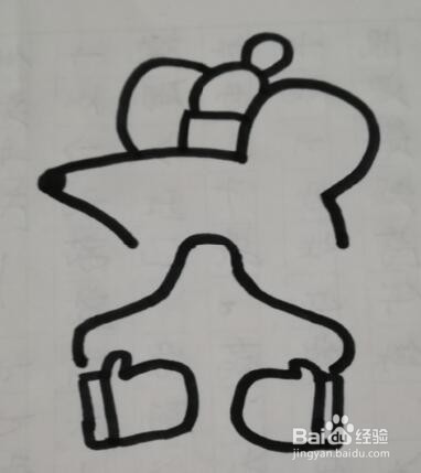 小老鼠的画法 小老鼠的简笔画