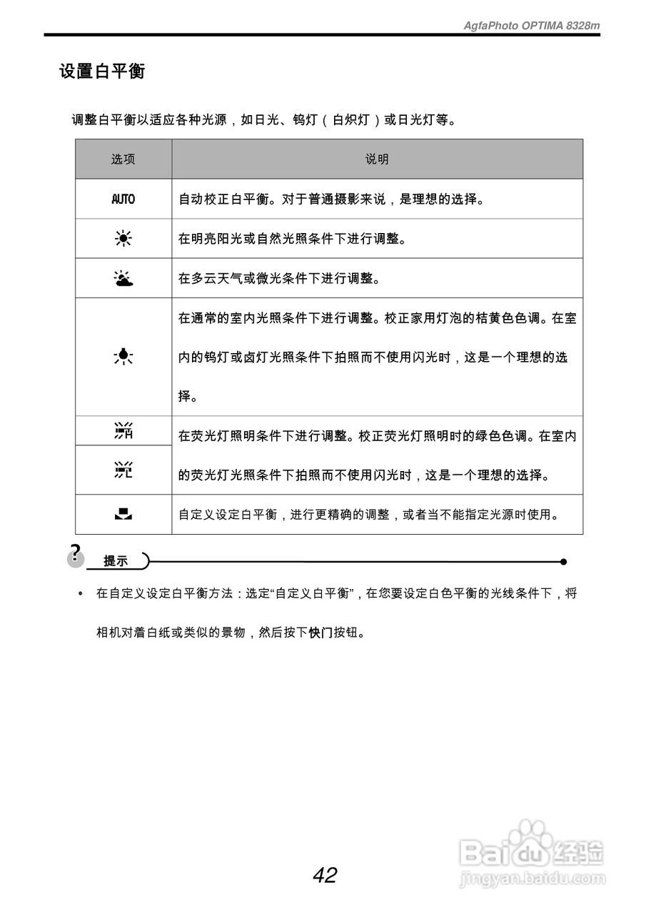 爱克发AgfaPhoto OPTIMA 8328m数码相机使用说明书:[5]