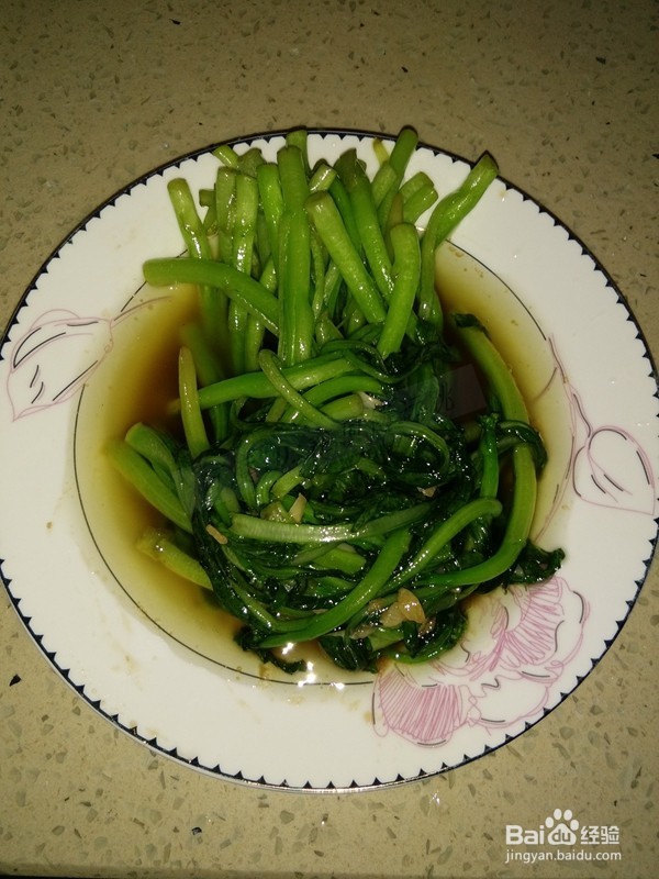 蒜香耗油菜心