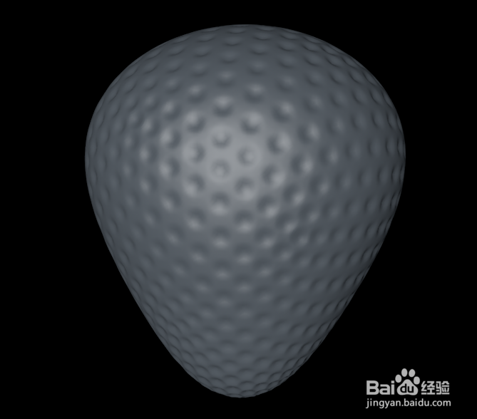 C4D 如何建立草莓模型上篇