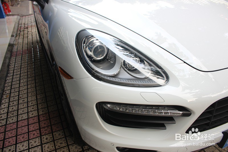 深圳保时捷卡宴车身透明膜施工,全车隐形车衣