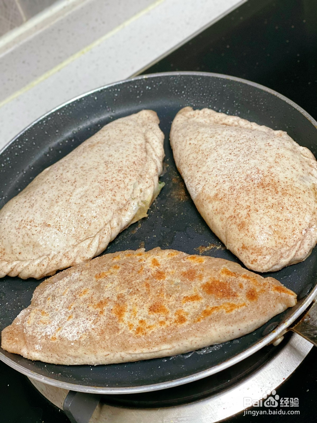 荞麦荠菜盒子怎么做