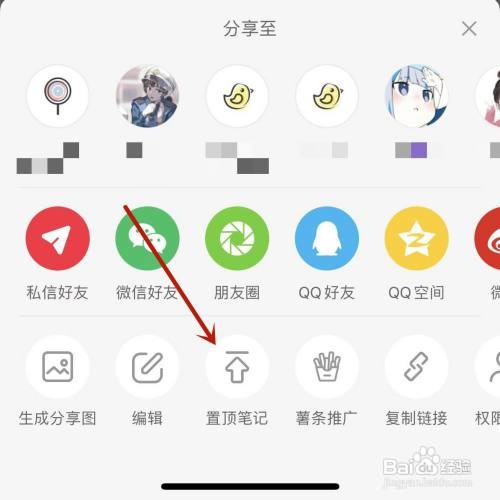 小红书如何置顶笔记