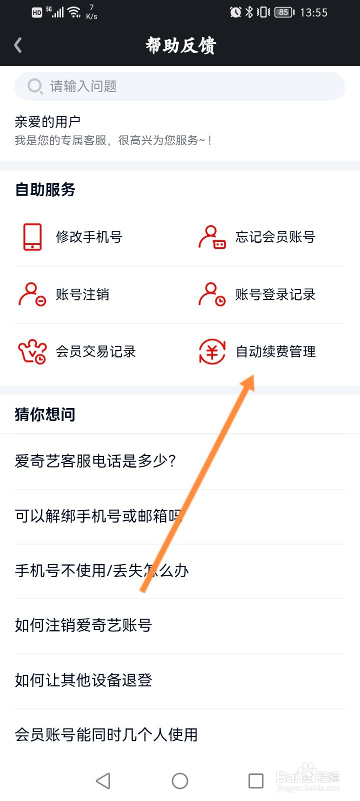 爱奇艺极速版怎么取消自动续费