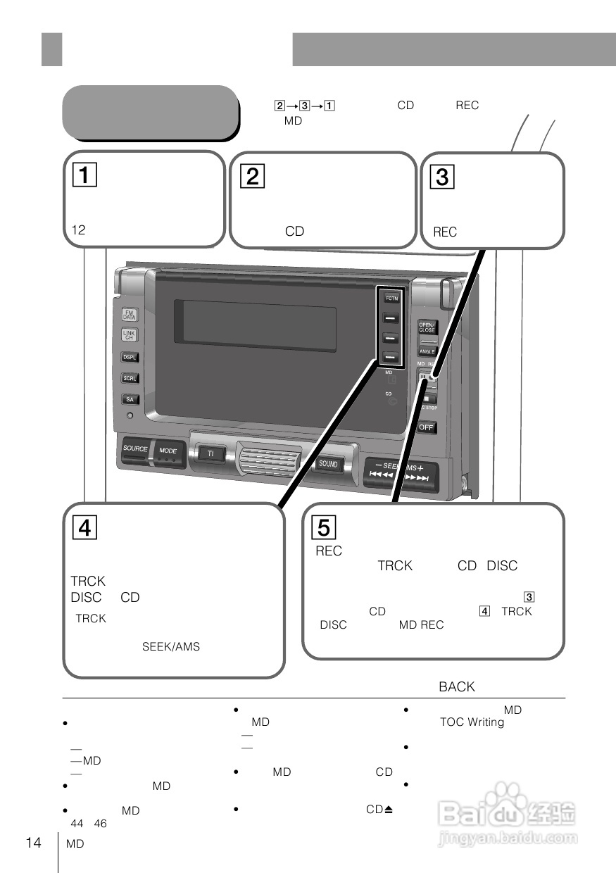 SONY WX-C100REC/WX-88REC汽车音响说明书:[1]