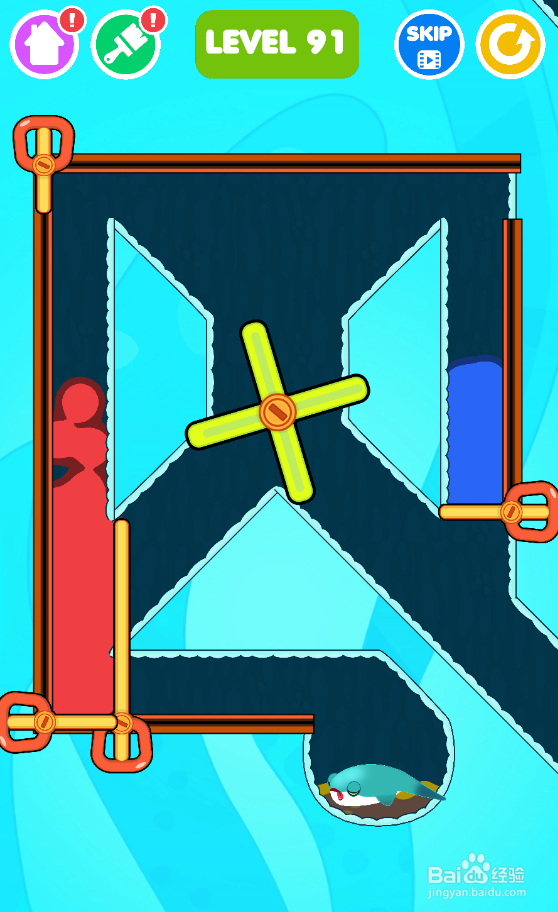 Save The Fish的LEVEL 86如何过关？