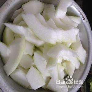 食补养生冬瓜炒虾仁的做法