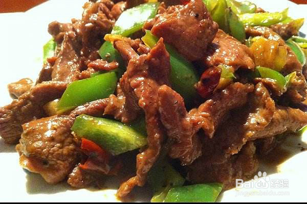 牛肉小炒的制作方法