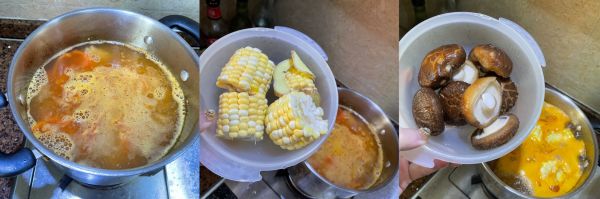 番茄排骨玉米汤