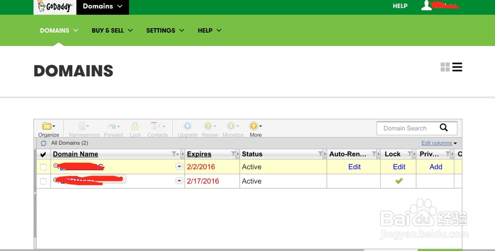 godaddy域名转入到阿里云