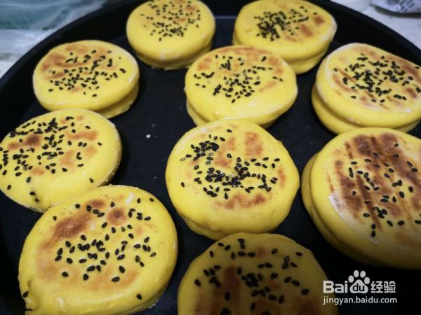 无油无水南瓜饼