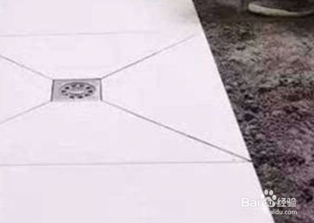 地漏往瓷砖下面流水怎么处理