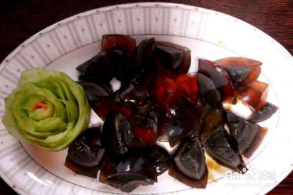 松花蛋的蘸汁怎么调