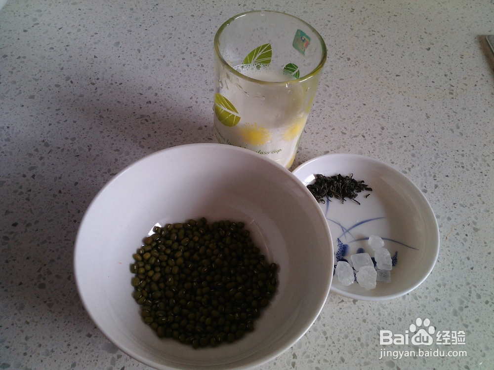 冰凉夏季之（一）——绿豆奶茶