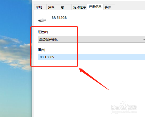 如何在磁盘驱动器中查看驱动程序等级