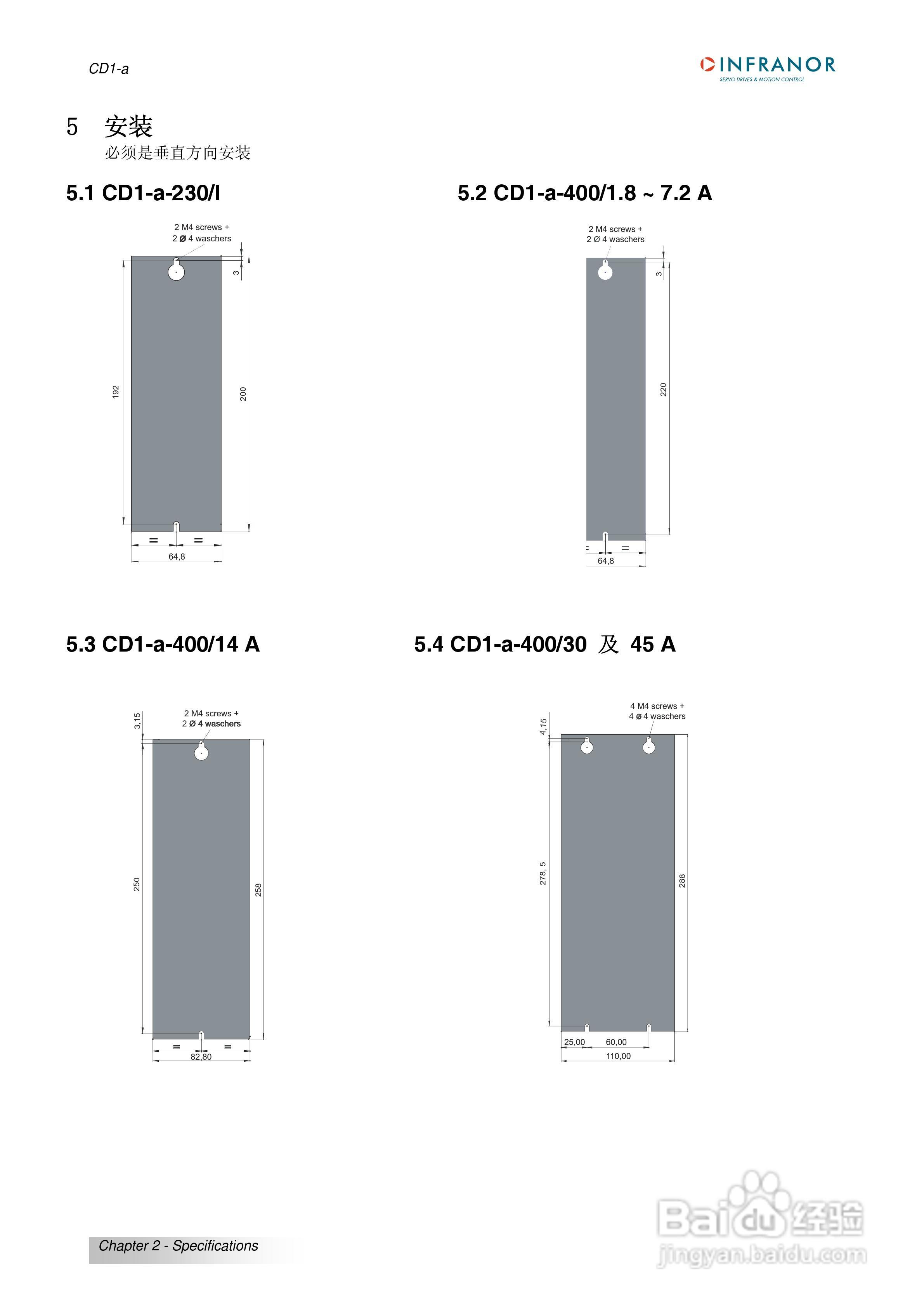 瑞诺通用型交流伺服驱动器CD1-A系列操作手册:[2]