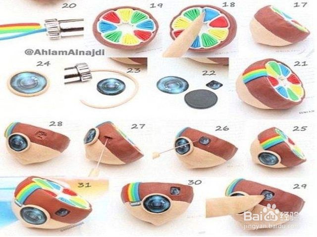 粘土怎么做可爱