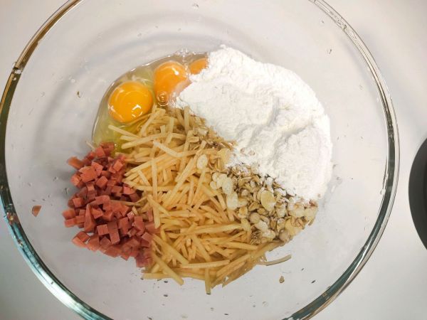 燕麦鸡蛋土豆饼