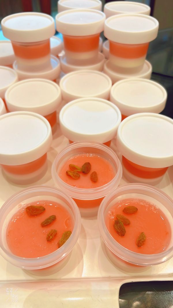西瓜牛奶布丁啵啵果冻