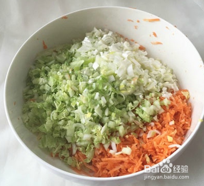 小吃炸胡萝卜素菜丸子
