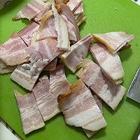 培根白菜生奶油意大利面